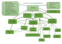 Структура управления школой